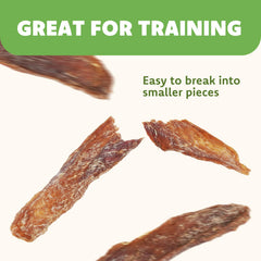 MON2SUN Duck Jerky: tiras fáciles de partir para entrenamiento.