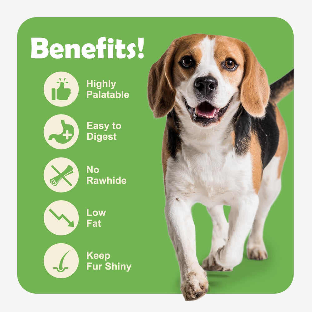 MON2SUN filetes suaves para perros pequeños, Omega-3 natural