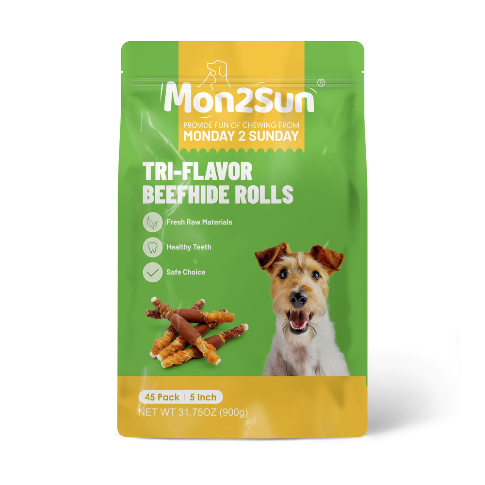 MON2SUN Para perros pequeños y medianos, masticación segura y entretenida.