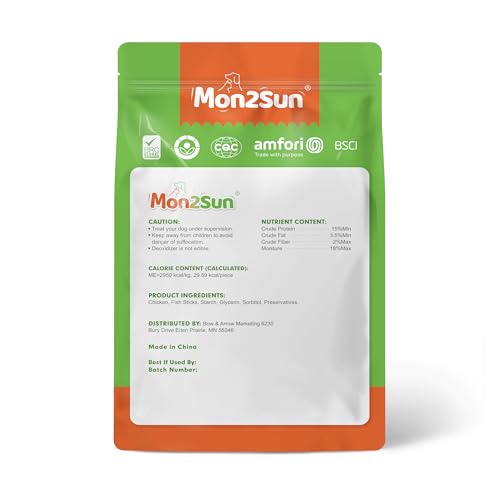 MON2SUN textura suave y masticable para perros