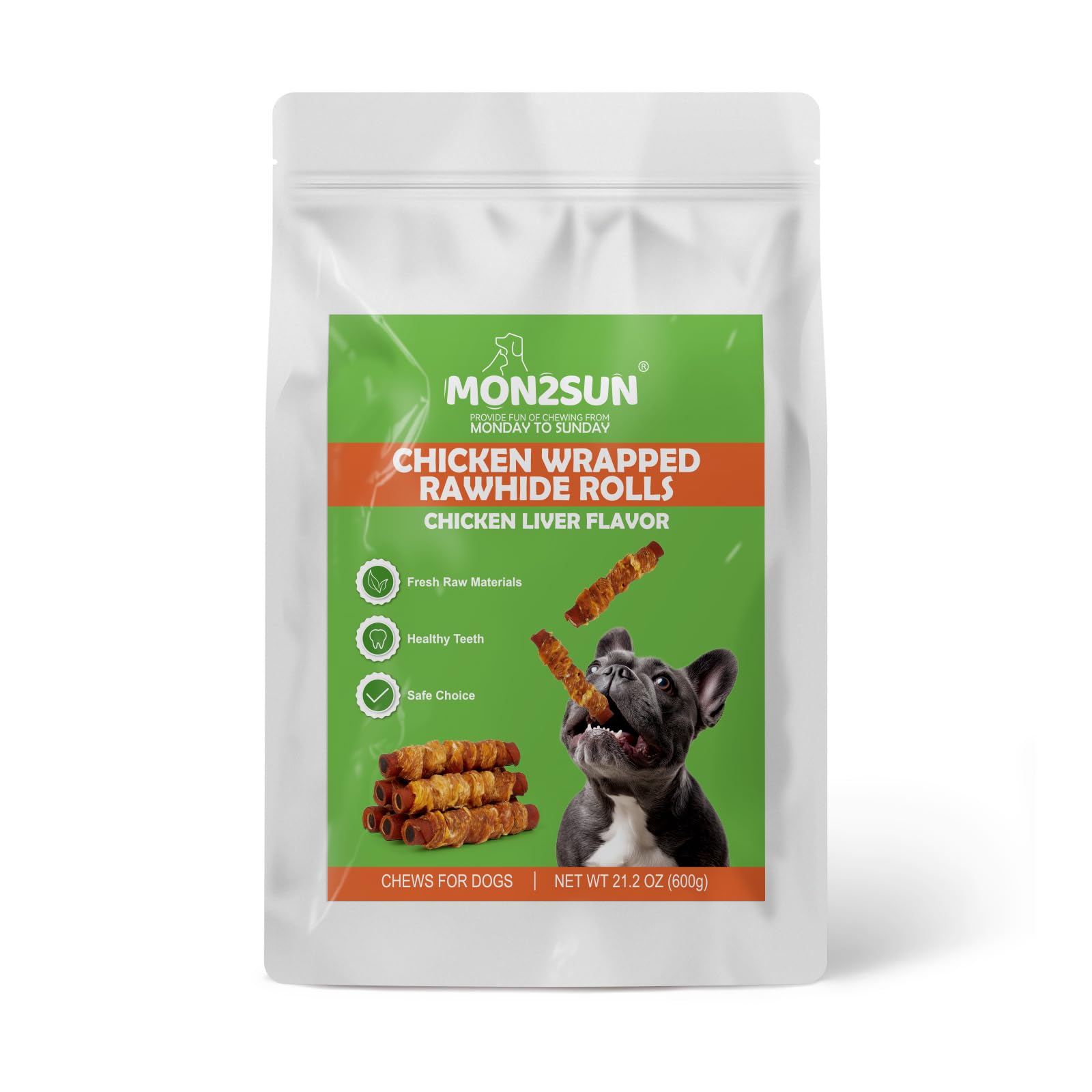 MON2SUN tratos caninos: apoyo dental durante la masticación