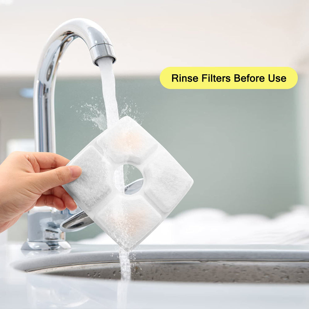 Filtres Monsin: eau plus fraîche et goût amélioré pour votre chat.