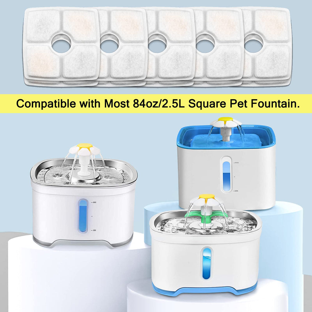 Sistema de triple filtración Monsin para fuente felina, elimina pelo y metales.