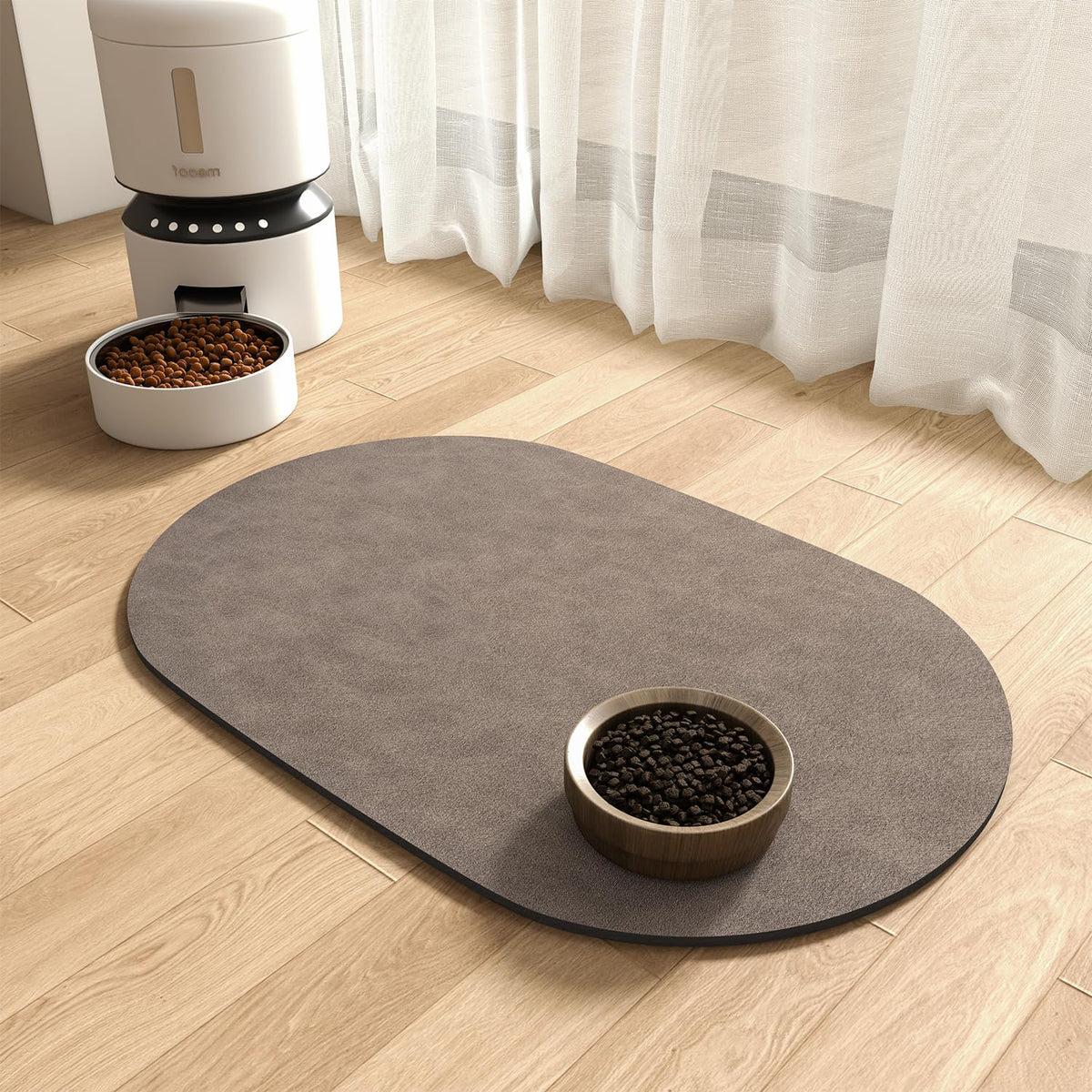 MontVoo almohadilla absorbente para agua de perros y gatos, secado rápido.