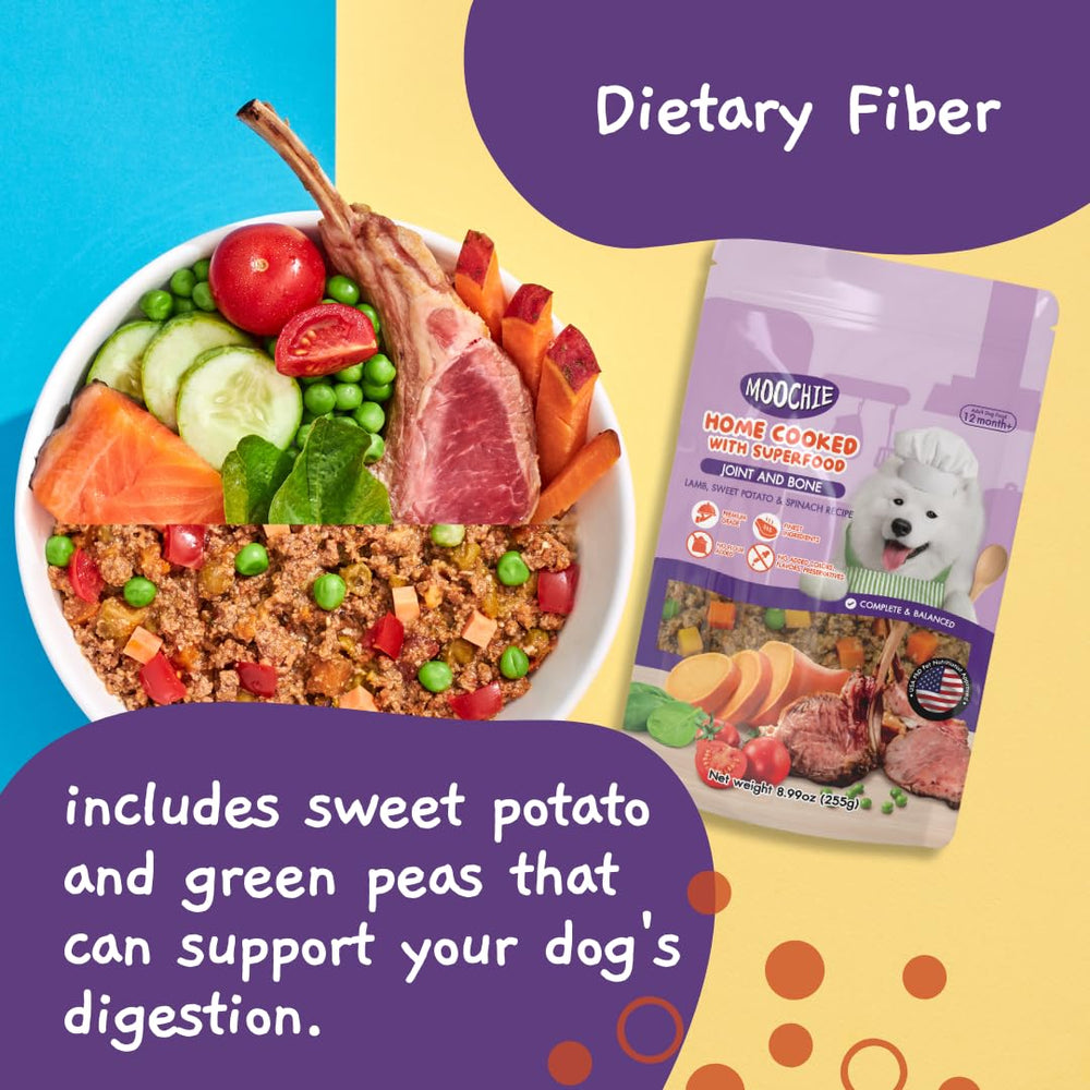MOOCHIE: versatilidad como guarnición o comida completa para perros.