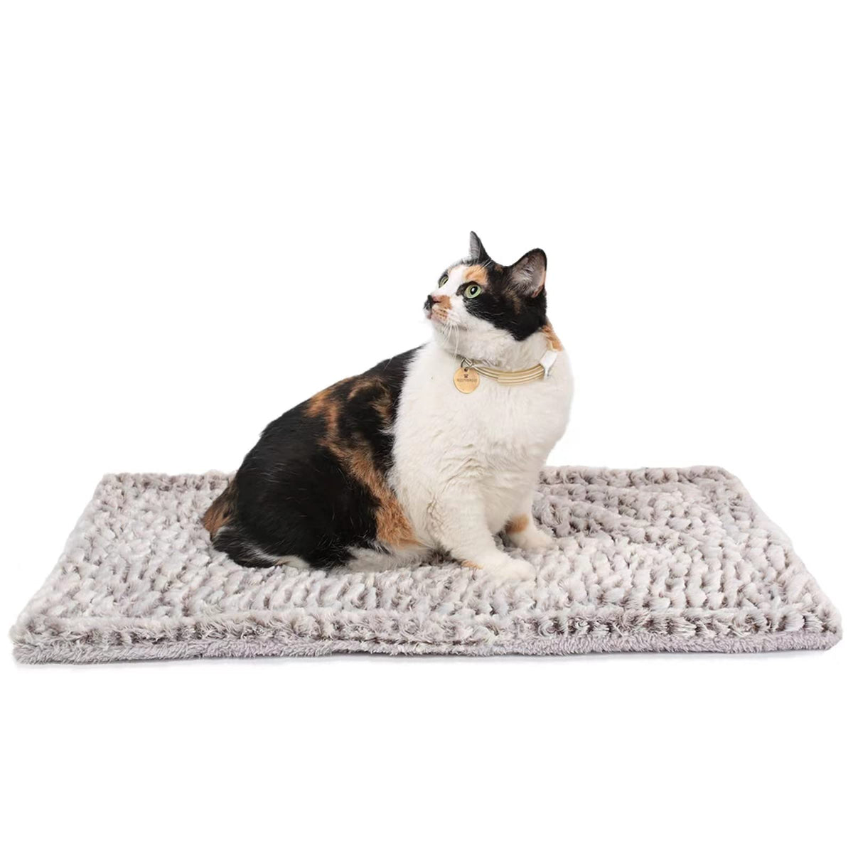 Mora Pets: almohadilla auto-calentante 275x185 para gatos, calor constante para días fríos.