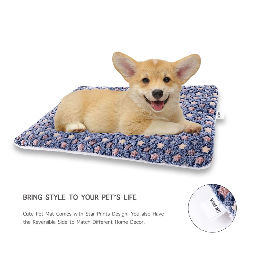 Almohadilla interior Mora Pets con estrella, ideal para limpieza rápida.