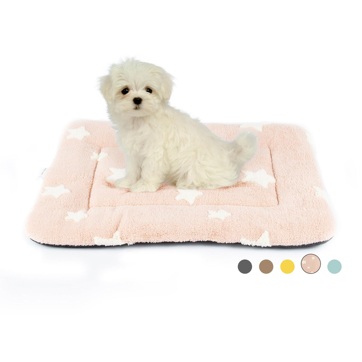 Mora Pets cama-jaula para perro rosa 24x18, ideal para perros pequeños y transporte cómodo.