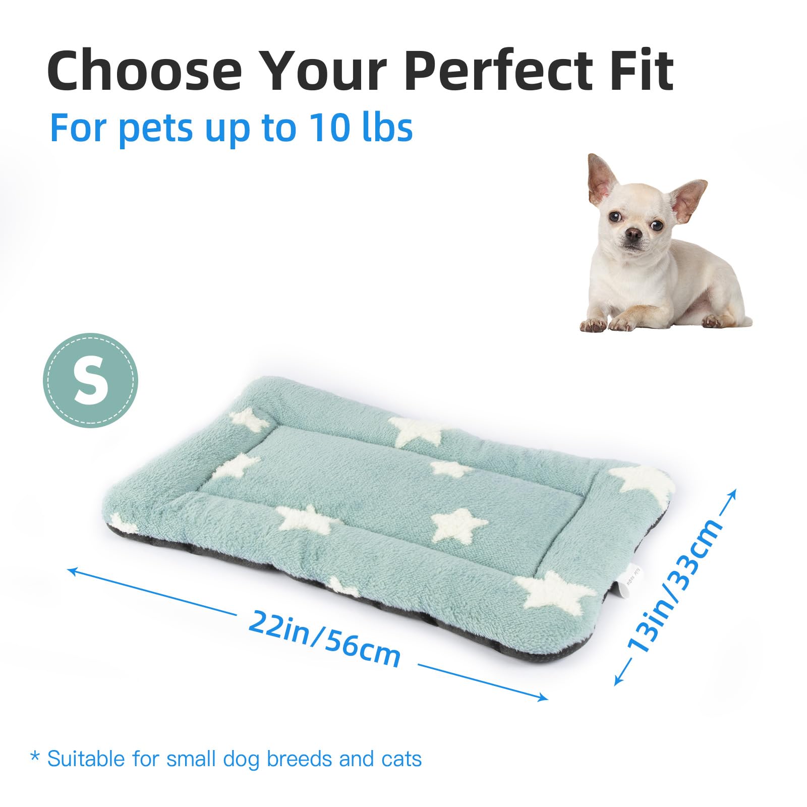 Cama de mascotas Mora Pets, fácil de lavar y mantener.