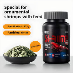 MorexLab granulos para camarones con espirulina y probióticos, nutrición equilibrada