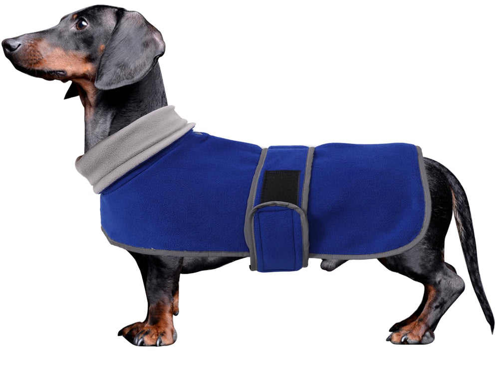 Morezi chaqueta dachshund tejida: abrigo cálido para perros salchicha con libertad de movimiento.