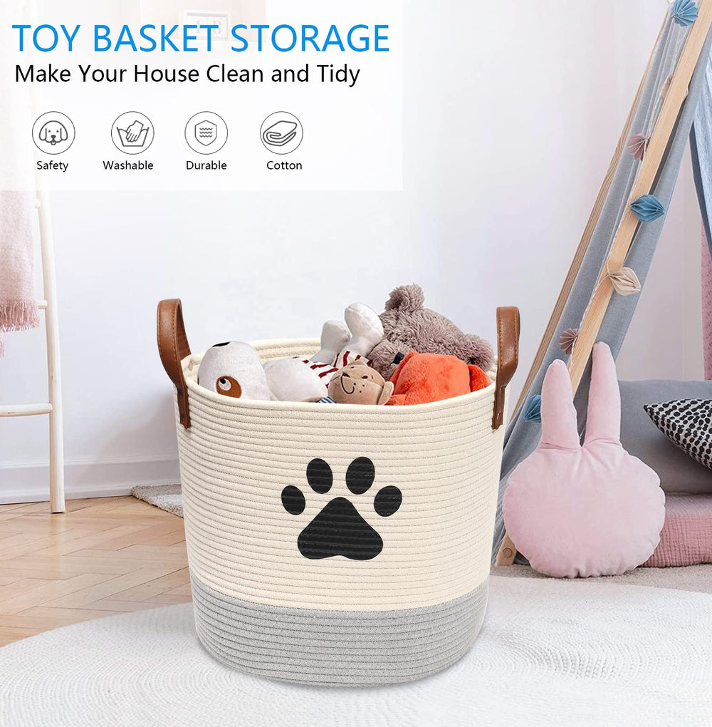 Morezi organizador para perros con asas, fácil de mover entre habitaciones.