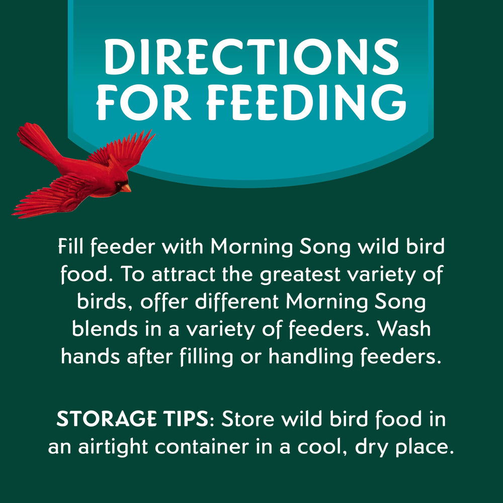 Morning Song comedero exterior, perfecto para patio y terraza.