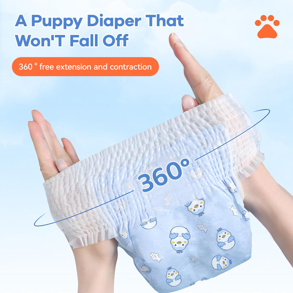 Pañales Mosamart con borde impermeable, previene fugas durante la actividad.