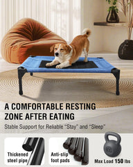 Cama Moysoon para perros con malla transpirable para descanso fresco