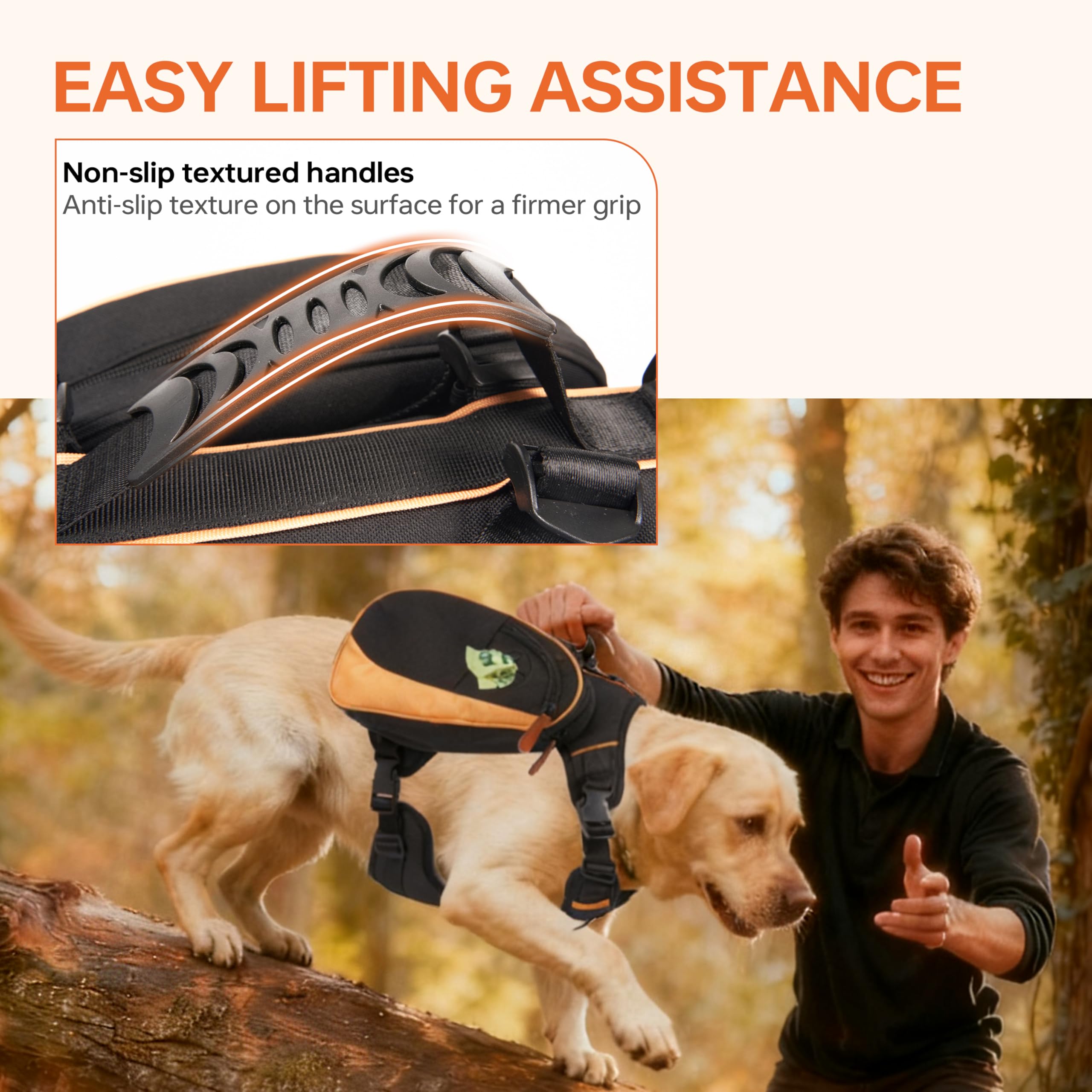 Moysoon mango ergonómico superior para ayudar a subir al coche.