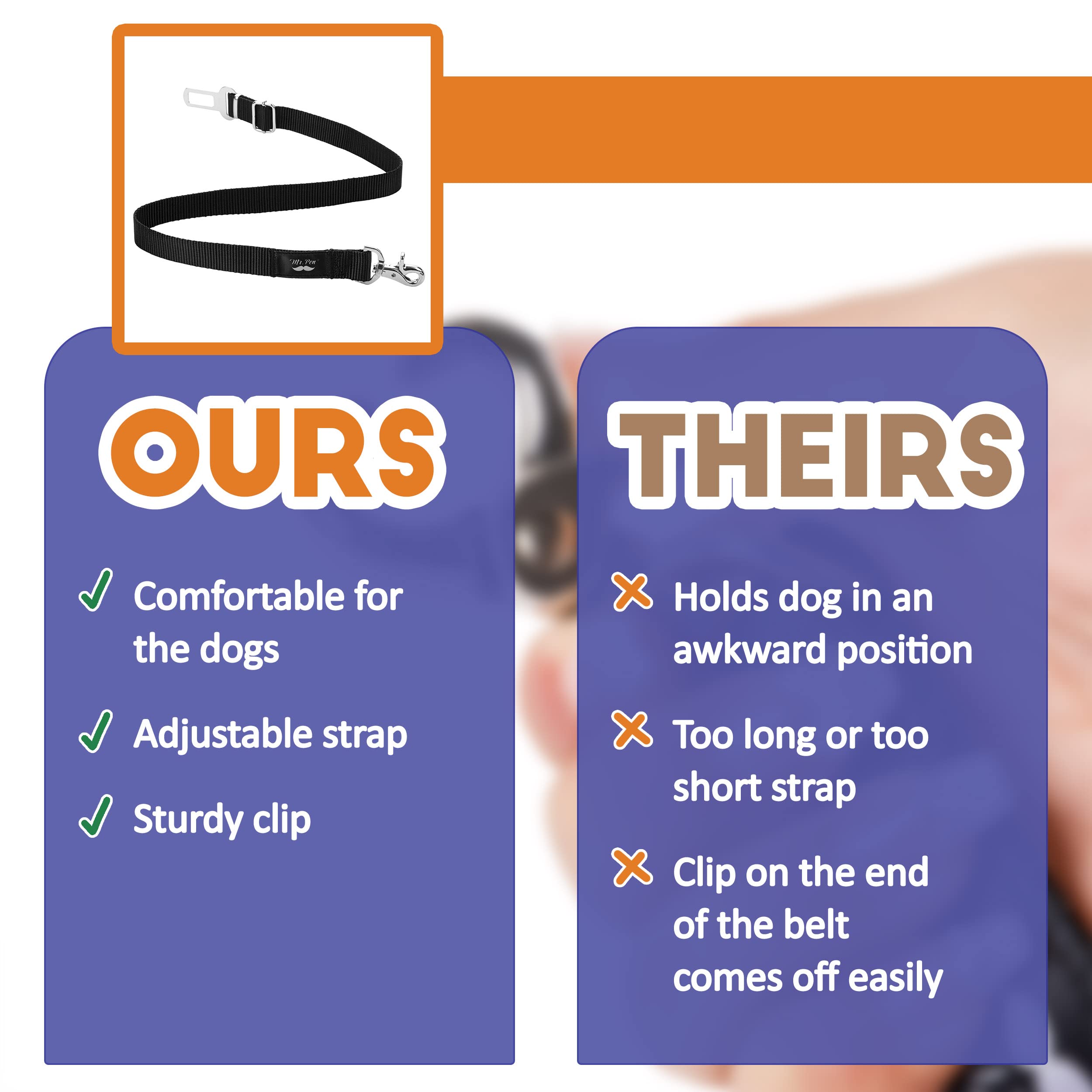 Mr. Pen: ajuste de longitud 19.8 a 32.5 pulgadas para perros de tamaño diverso.