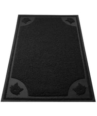 Alfombra para caja de arena Mr. Pen, vista frontal, captura residuos de forma eficaz.