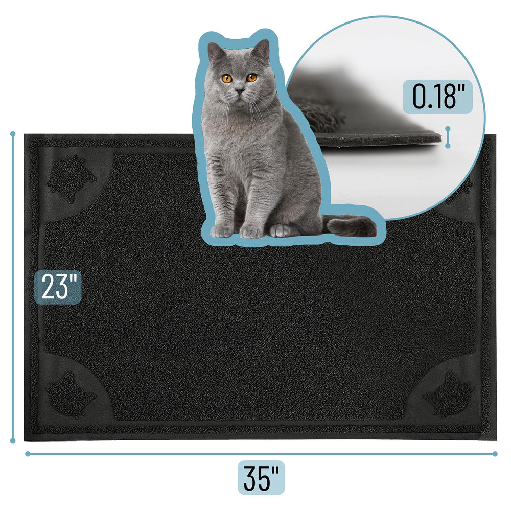 Superficie suave de Mr. Pen Litter Mat para caminar cómodo del gato.