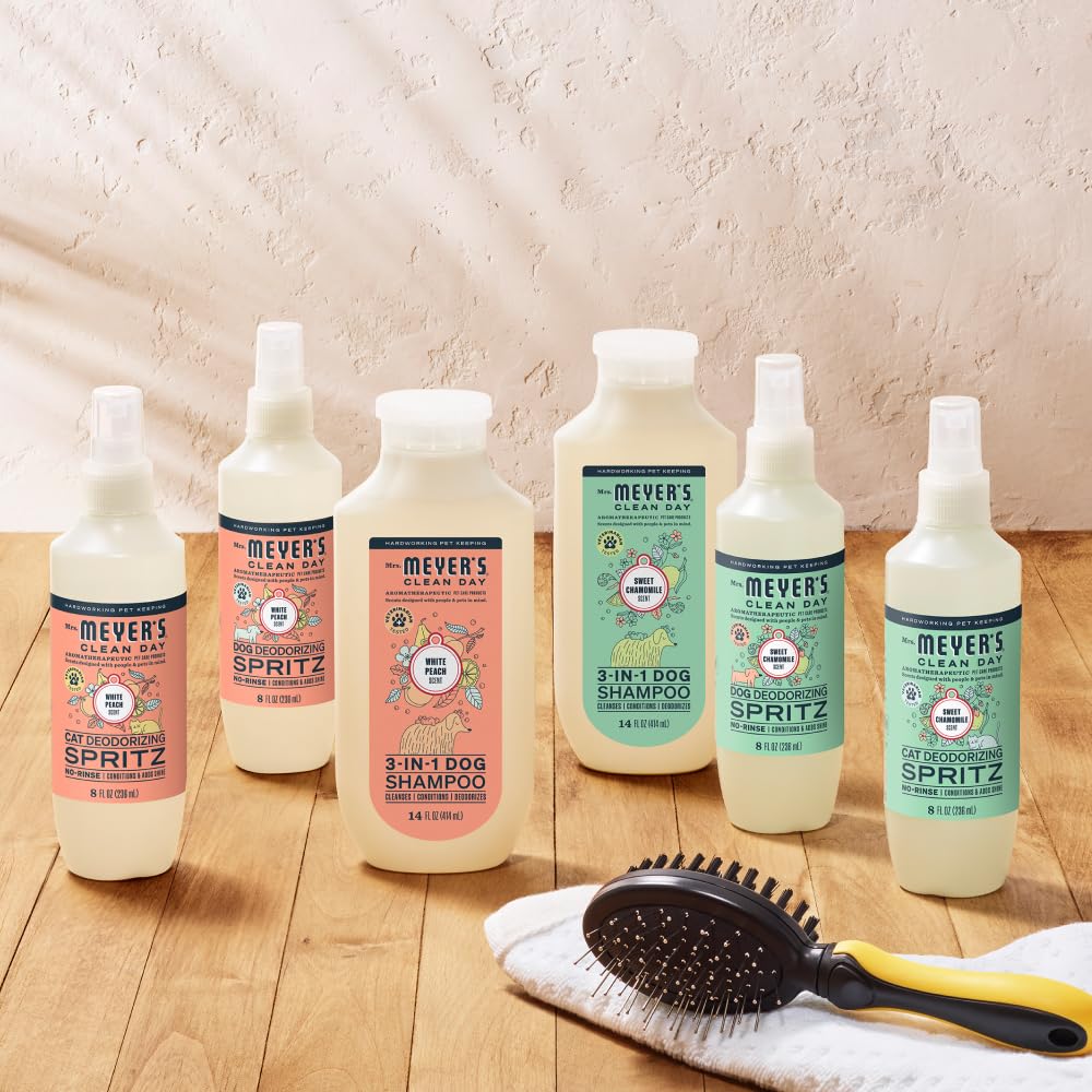 MRS. MEYER'S Desodorizante para gatos, fórmula con pH equilibrado para uso seguro