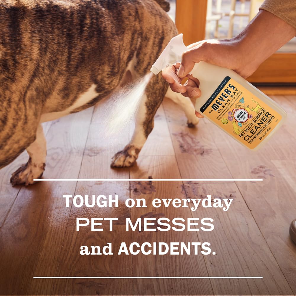 Mrs. MEYER'S Clean Day limpia suelos y jaulas de mascotas con eficacia