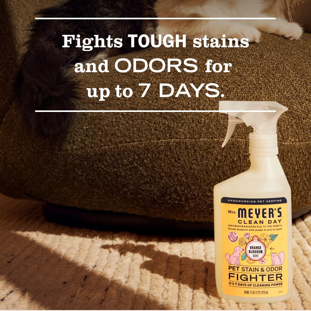 Mrs. MEYER'S Clean Day Stain & Odor Fighter, algodon y sábanas con aroma refrescante.