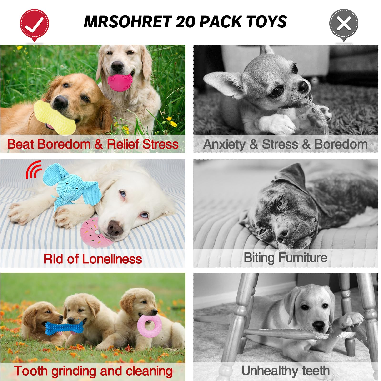 Cesta organizadora de juguetes MRSOHRET, facilita ordenar y almacenar accesorios para tu mascota