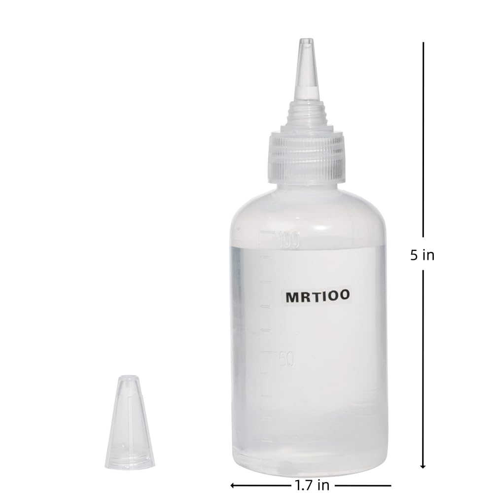 MRTIOO botella alimento y agua para geckos crestados, material suave recupera forma