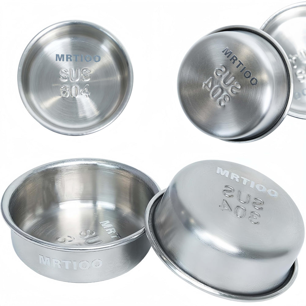 La MRTIOO taza para agua y comida en acero 304 ofrece durabilidad para uso diario.