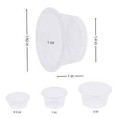 MRTIOO tazones-transparente-alimento-reptil, material claro para ver la comida.
