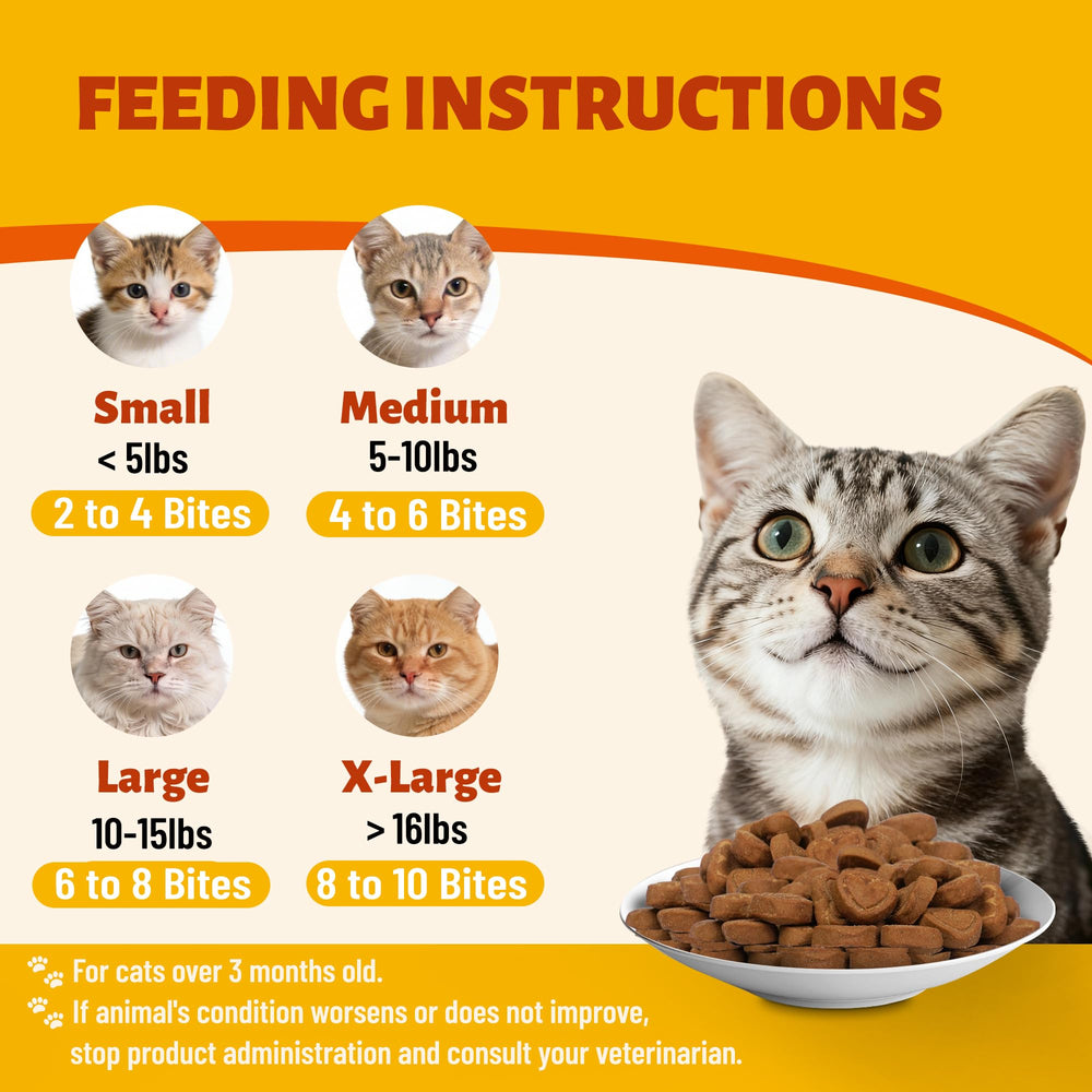 Multibites 330 chicles para cuidado renal en gatos, apoyo diario para su bienestar.