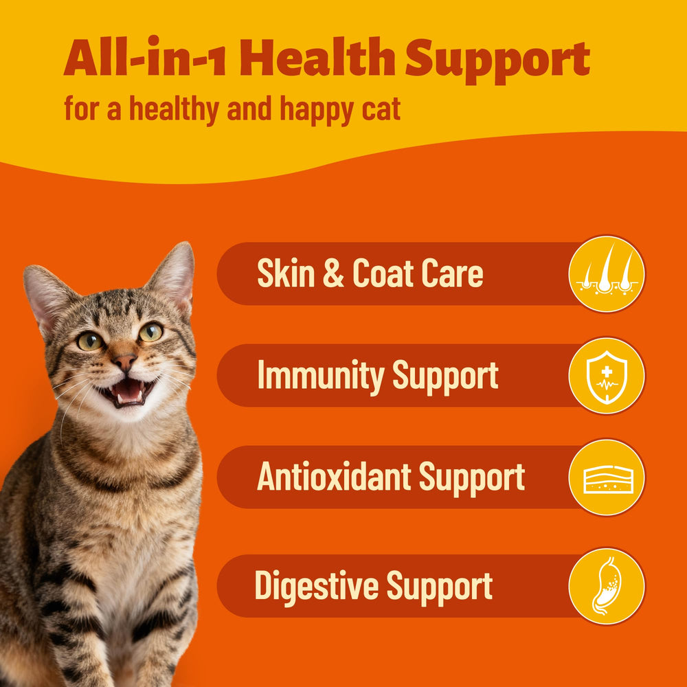 MULTIBITES immunitaire chat: astragale pour meilleure résistance au stress.