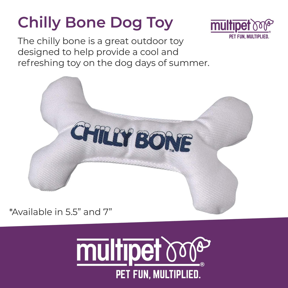 Multipet Chilly Bone: dentición y masticación con lona resistente