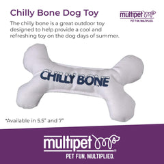 Multipet Chilly Bone: dentición y masticación con lona resistente