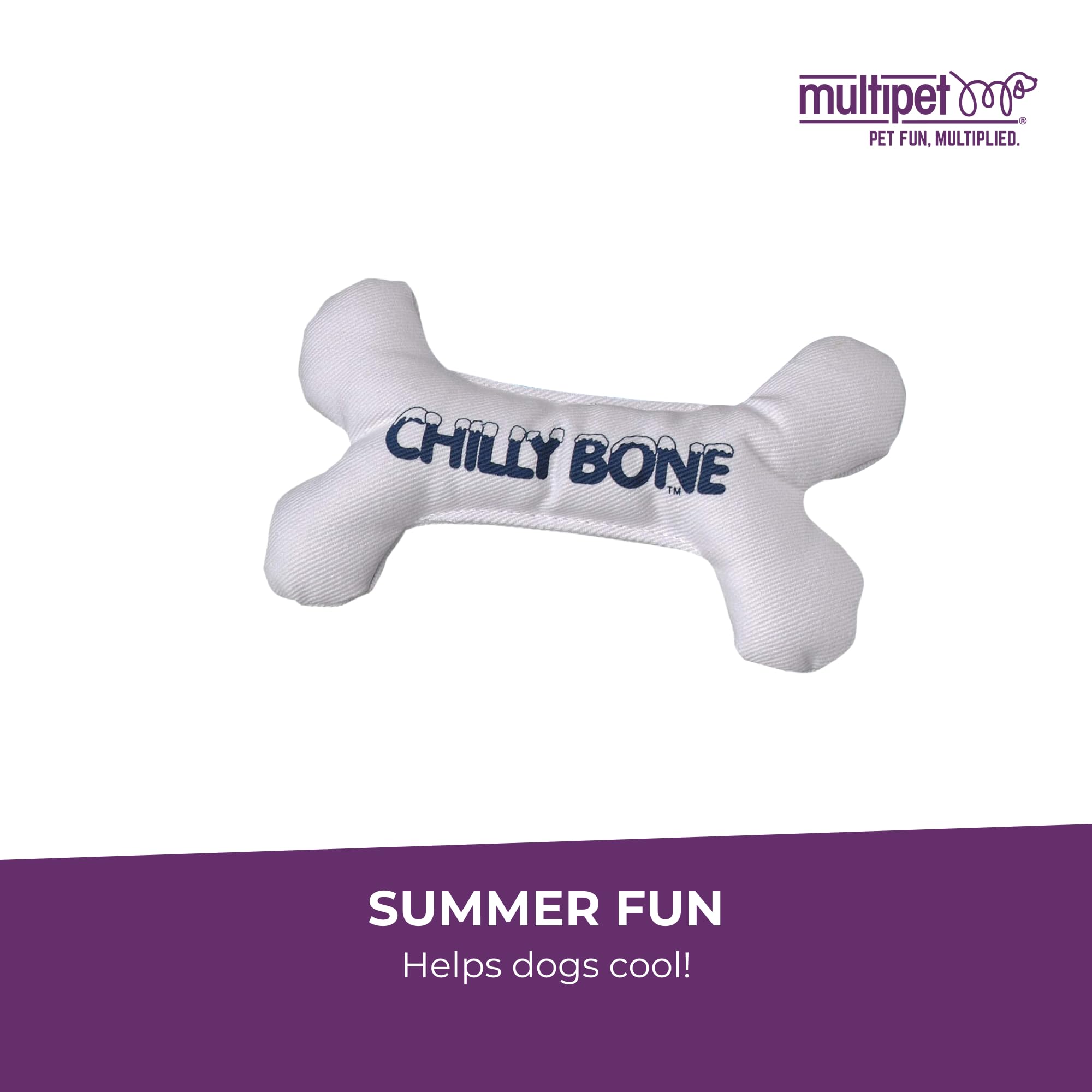 Multipet Chilly Bone: juguete dental para sesiones de masticación