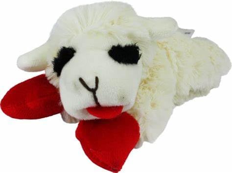 Multipet Lamb Chop uso doméstico seguro para perros