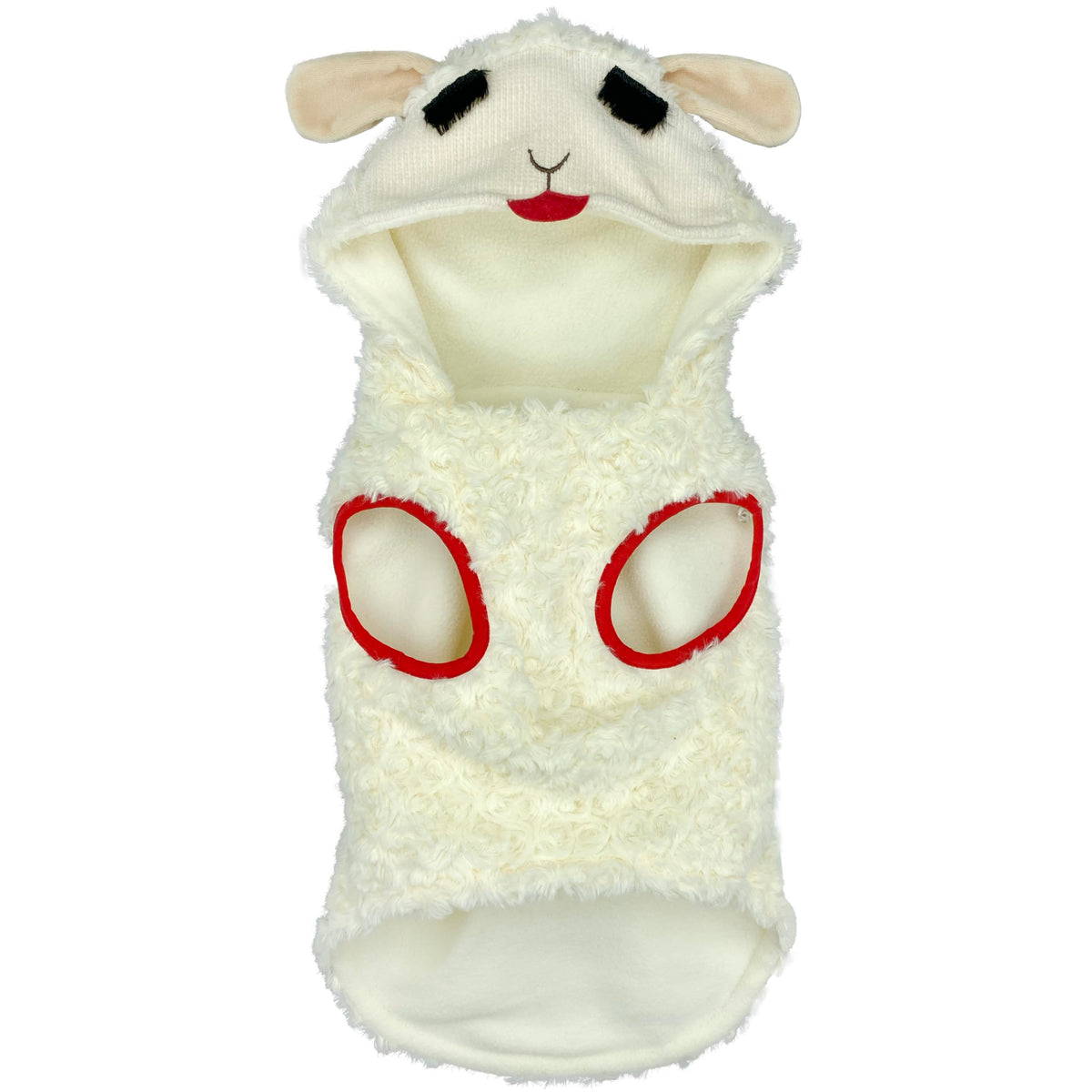 Multipet Lamb Chop: disfraz perruno XL para fotos divertidas y eventos temáticos.