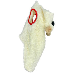 Lamb Chop: tejido ultra suave para comodidad durante paseos.