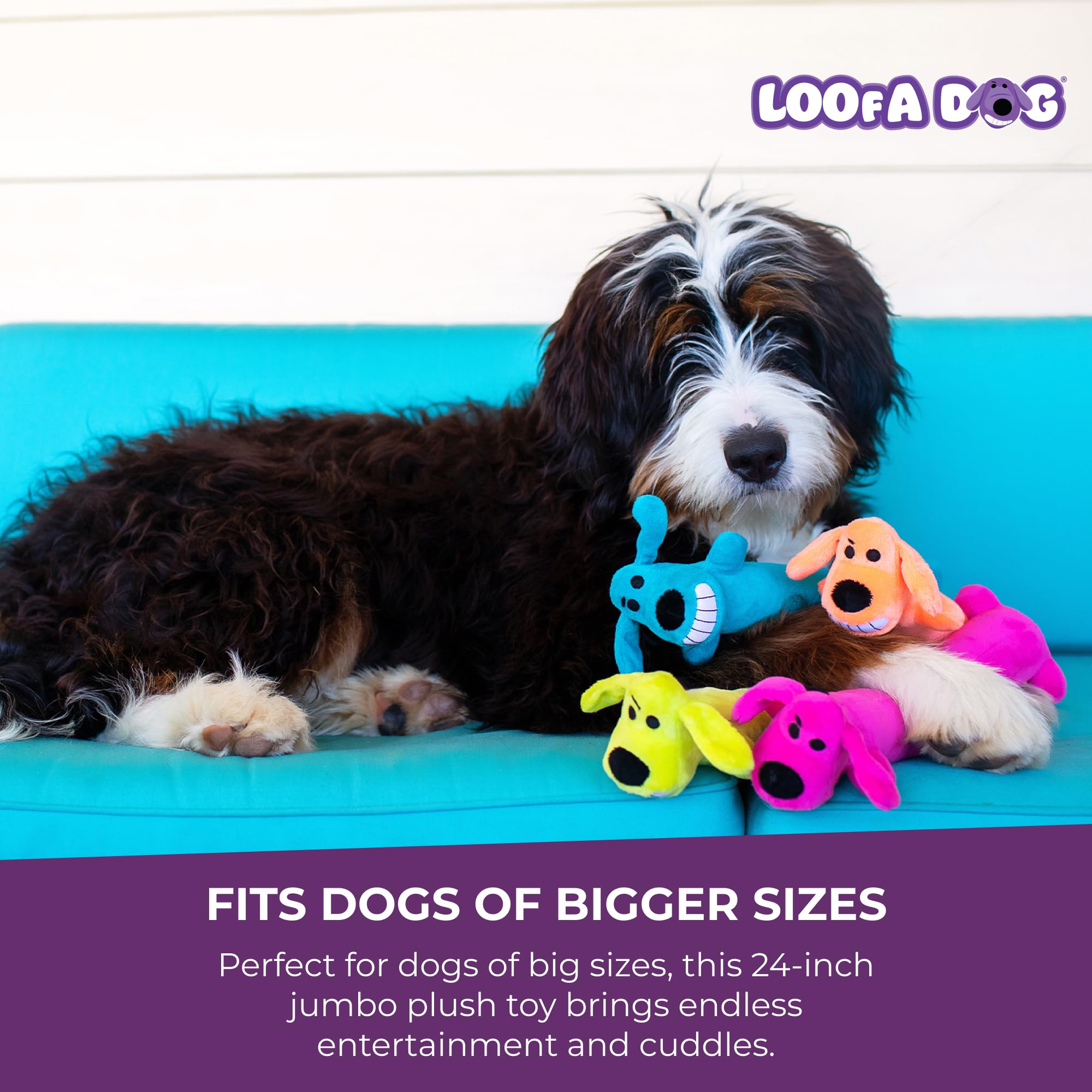 Multipet Loofa perro suave y durable para dormir