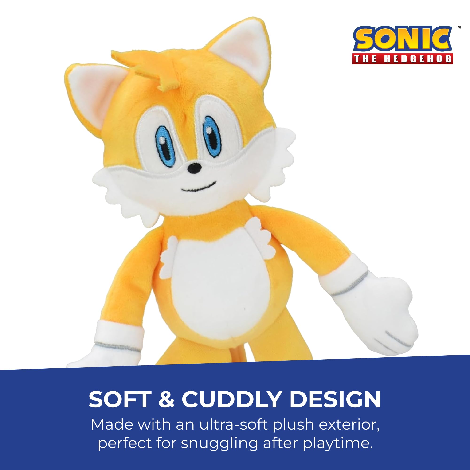 Multipet Sonic Tails, tamaño compacto para guardar fácilmente.