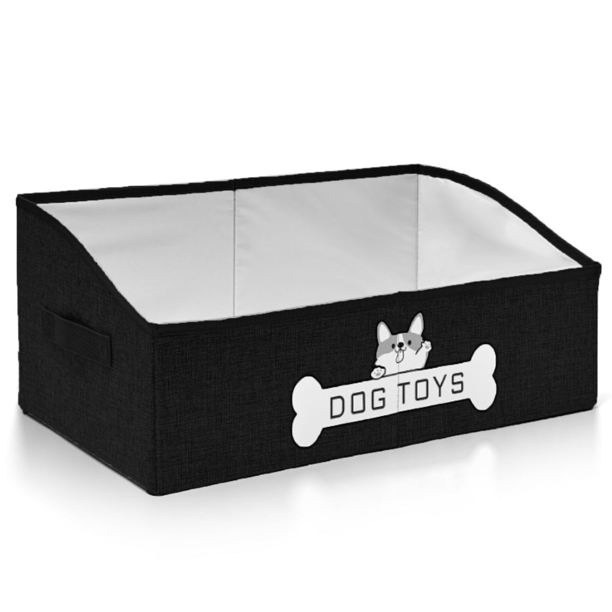 Mutiearo cesta-juguetes para perros con acceso-facil, facilita tomar juguetes favoritos.