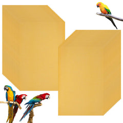 MUXHEL papel de grava para jaula de aves 11x17, facilita limpieza diaria.