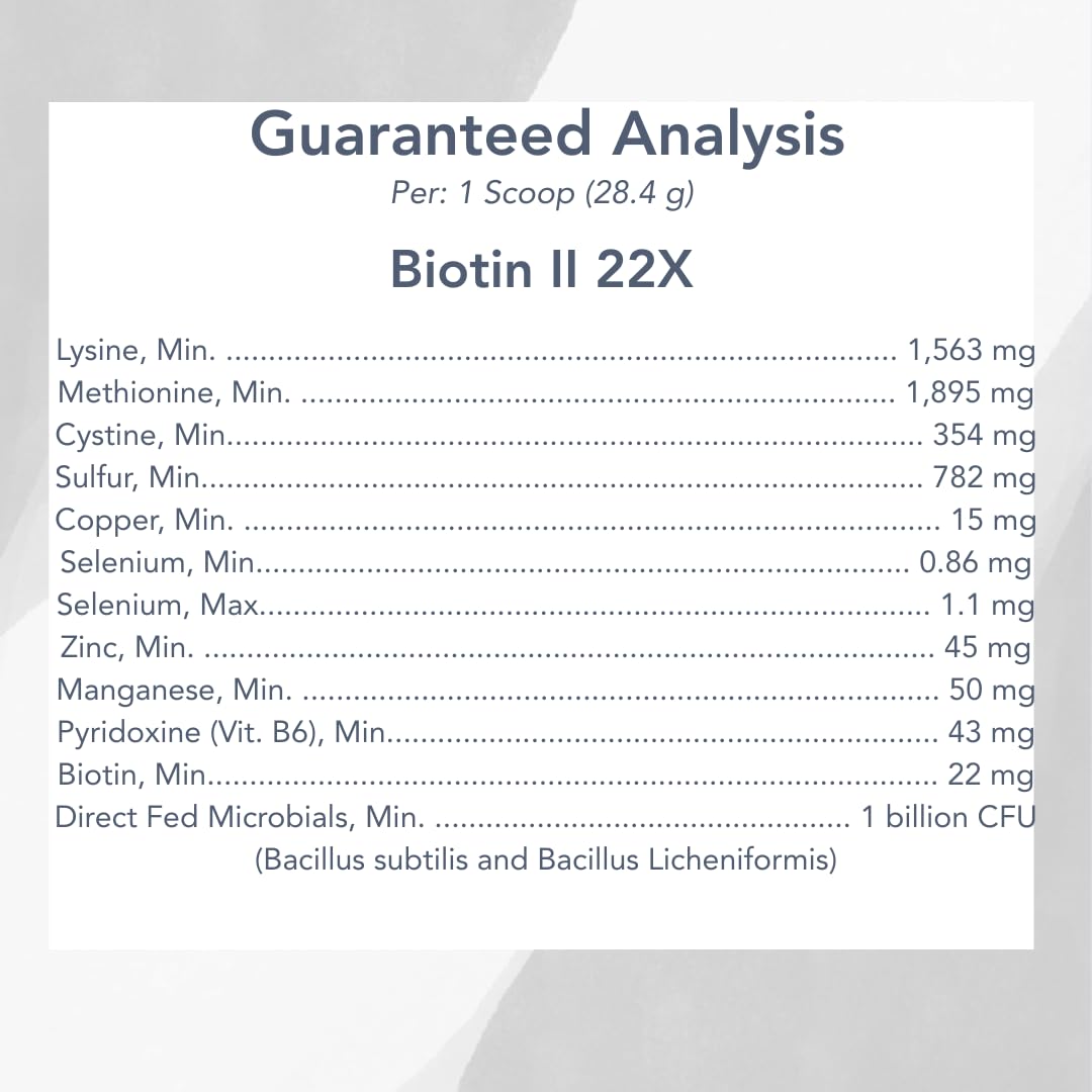 MVP Biotin II 22X, pellets, textura sólida para una dosificación uniforme.