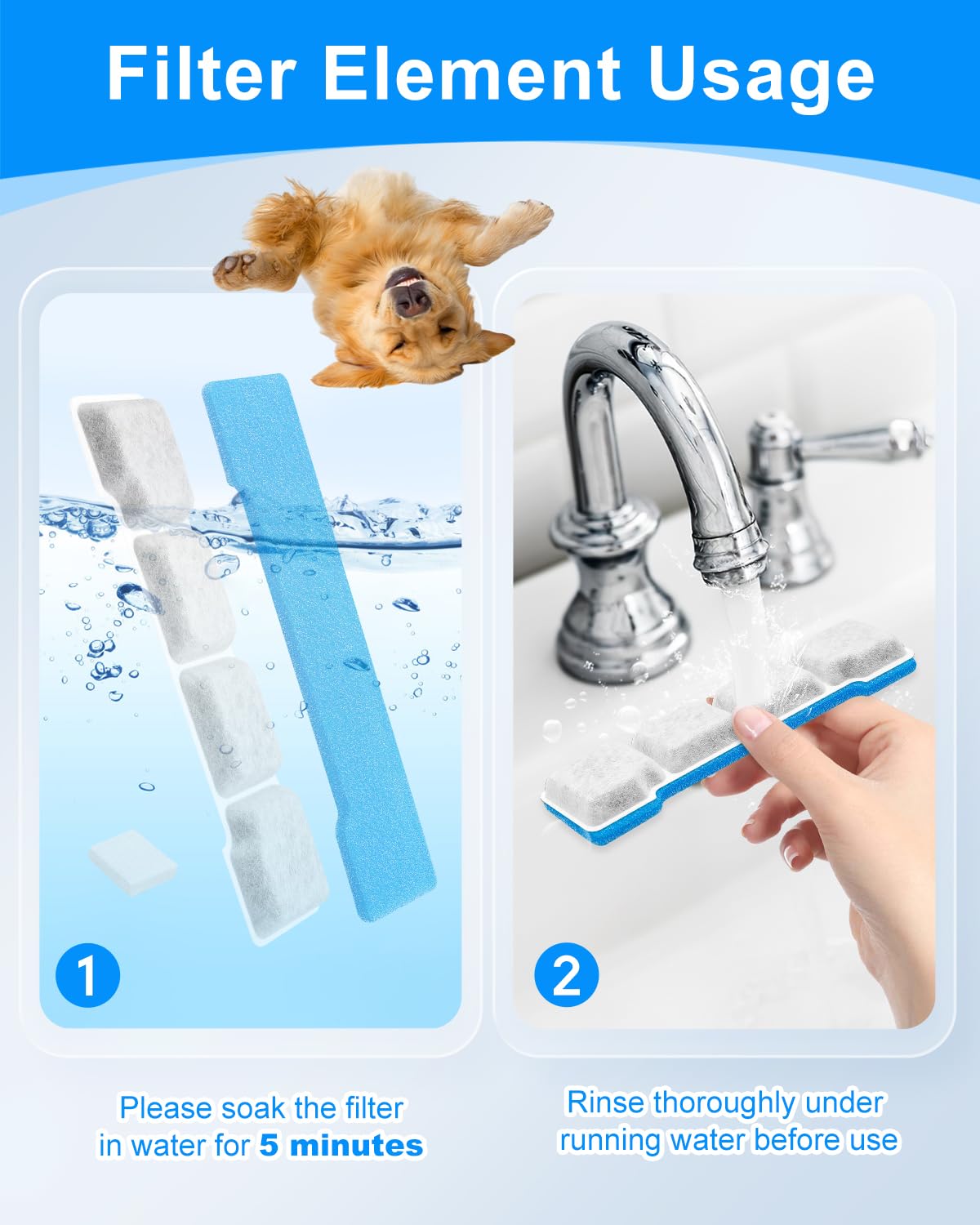 MyfatBOSS cambios-regulares, mantiene el agua limpia en hogares con varias mascotas.