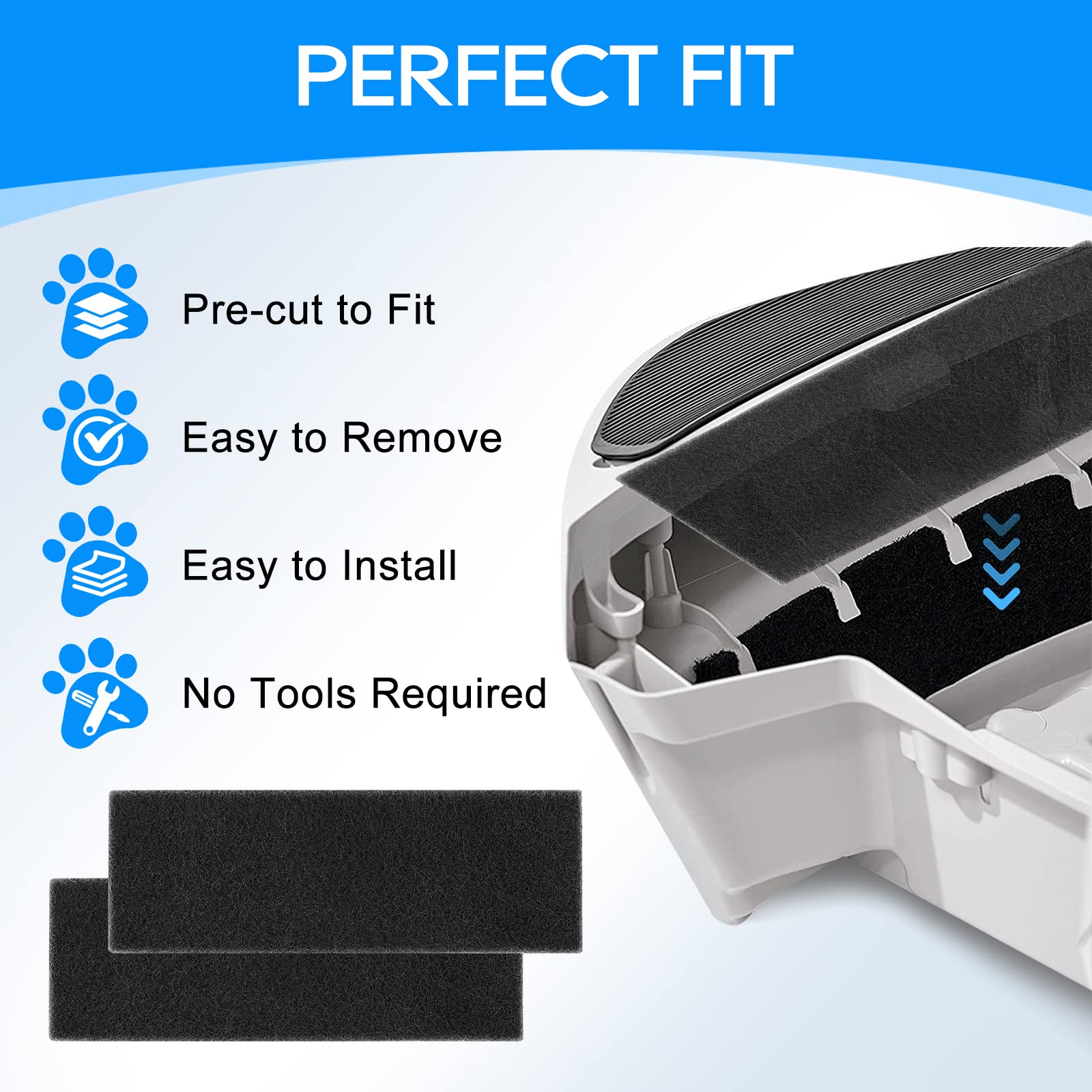 Instalación sin herramientas con MyfatBOSS para Litter-Robot 3.