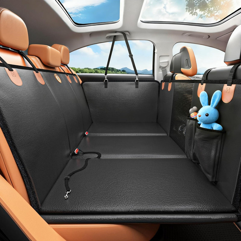 MYJAQI extensor de asiento trasero para perros ofrece mayor espacio y seguridad.