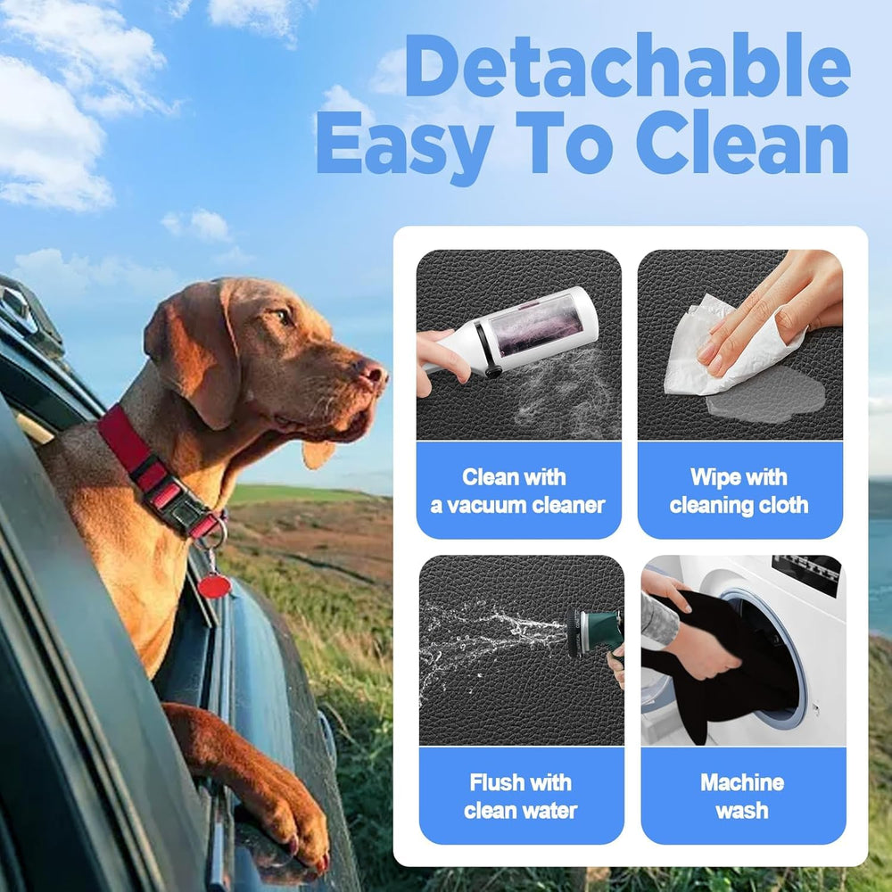 MYJAQI cinturón de seguridad para perros incluido para viajar con seguridad.