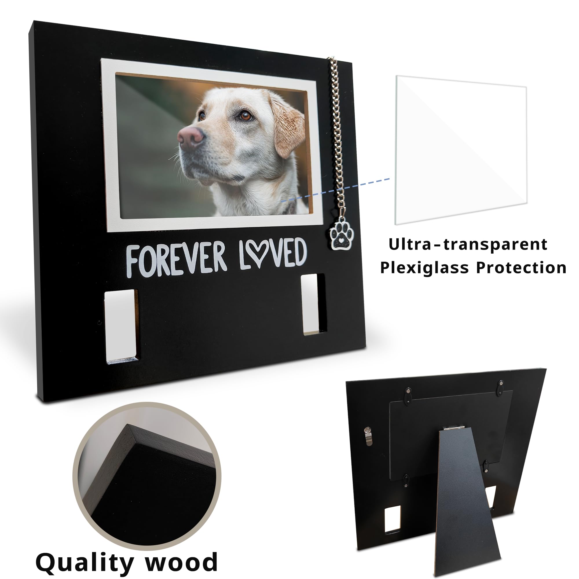 MYPAWLETS diseño elegante en blanco y negro.