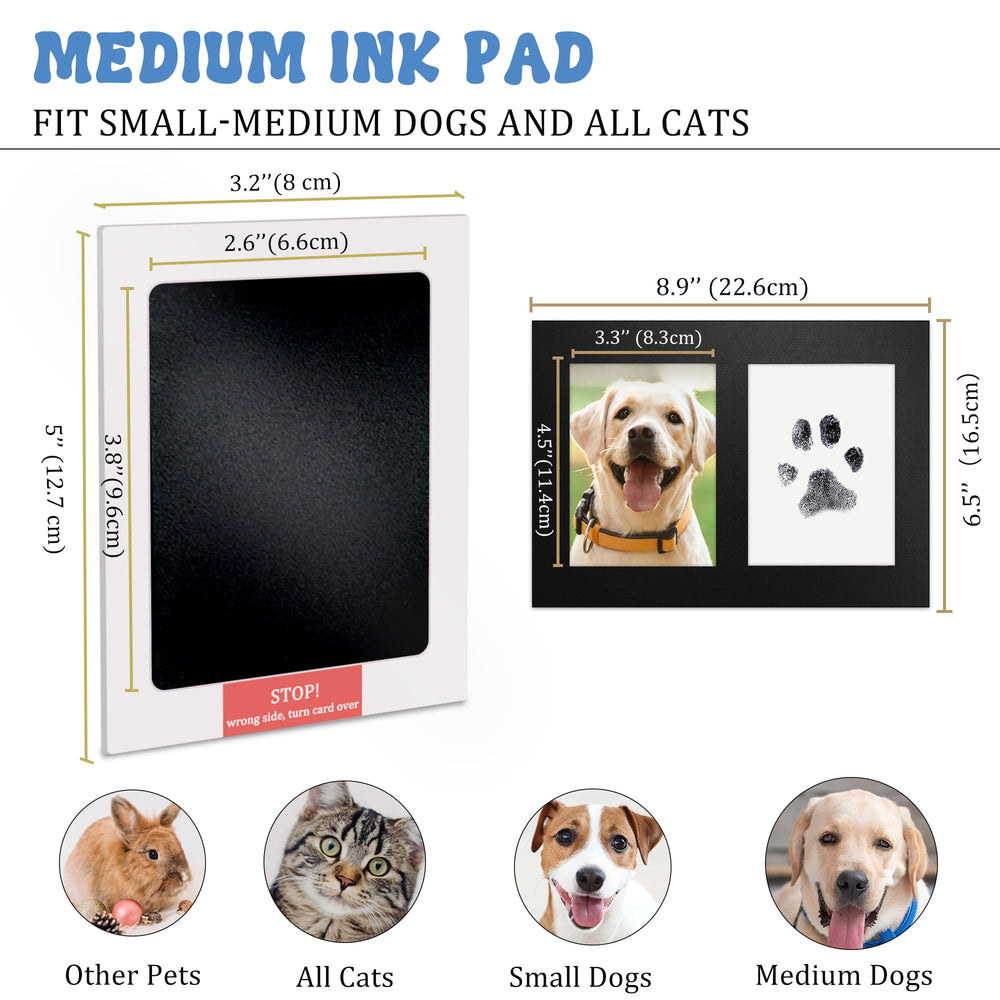 MYPAWLETS pegatinas personalizadas para nombrar y decorar la huella