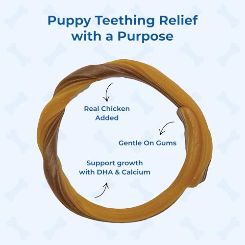 N-Bone anillos de dentición sabor Tex-Mex, apoyo a dientes en crecimiento
